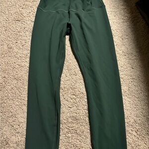 Lululemon leggings size 12- Dark forest